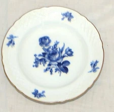 Schumann Arzberg Bavaria Germany Echt Cobalt Rose 9 1/2 inch Soup Pasta Bowl