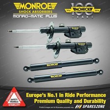 Front + Rear Monroe Monro-Matic Plus Shocks for Mitsubishi Mirage LA A03 A05 A13