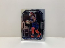 2021 Myisha Hines-Allen Prizm WNBA #40 Wash Mystics Base Panini Basketball Card