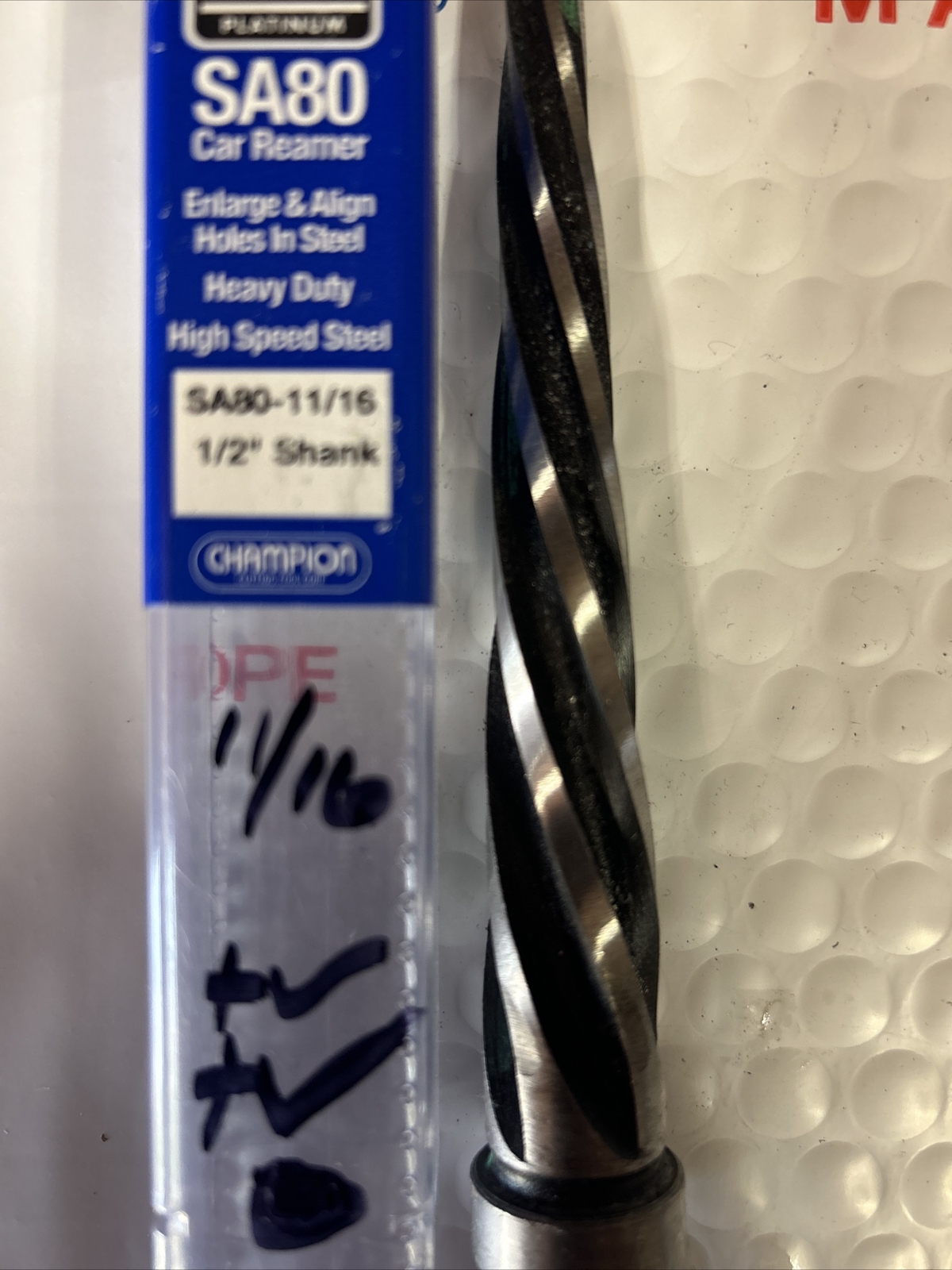 Champion SA80 11/16” Maintenance Tapered Car Reamer. eBay