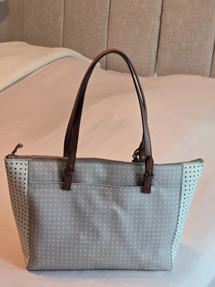 Bolso de Mano Fossil Rachel Para Mujer Grande Bloques de Color Bolso Shopper de Hombro Cartera Foto 3 de 4