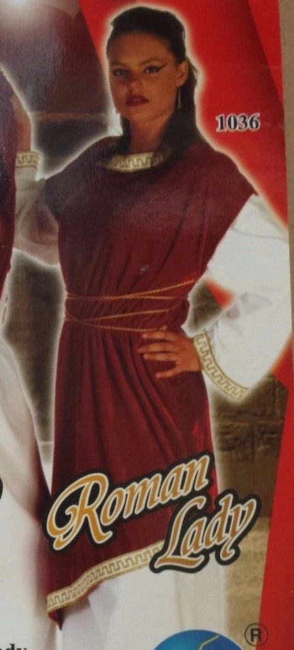 KARNEVALSTEUFEL Römerin Kostüm 40 - 46 Griechische Schönheit Griechin Göttin Hera 121036/65G13