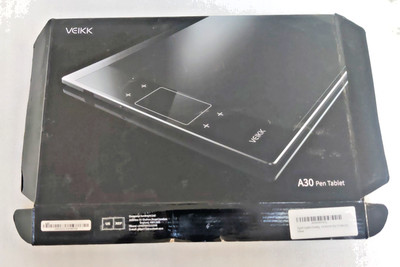 VEIKK A30 10x6 Zoll Digitales Grafiktablett Zeichnen mit USB-Ladegerät