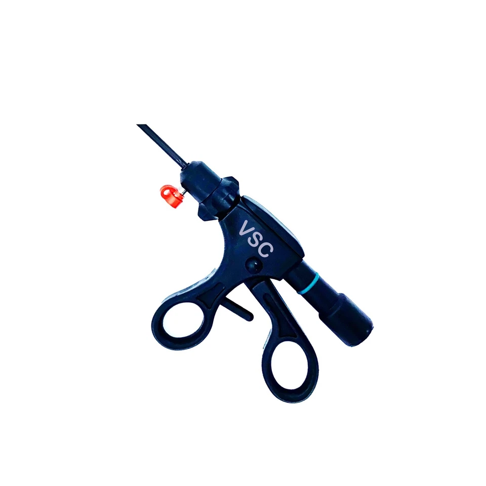 Sellador de recipientes bipolares laparoscópico cortador pinzas cable instrumentos quirúrgicos 5 mm Foto 4 de 4