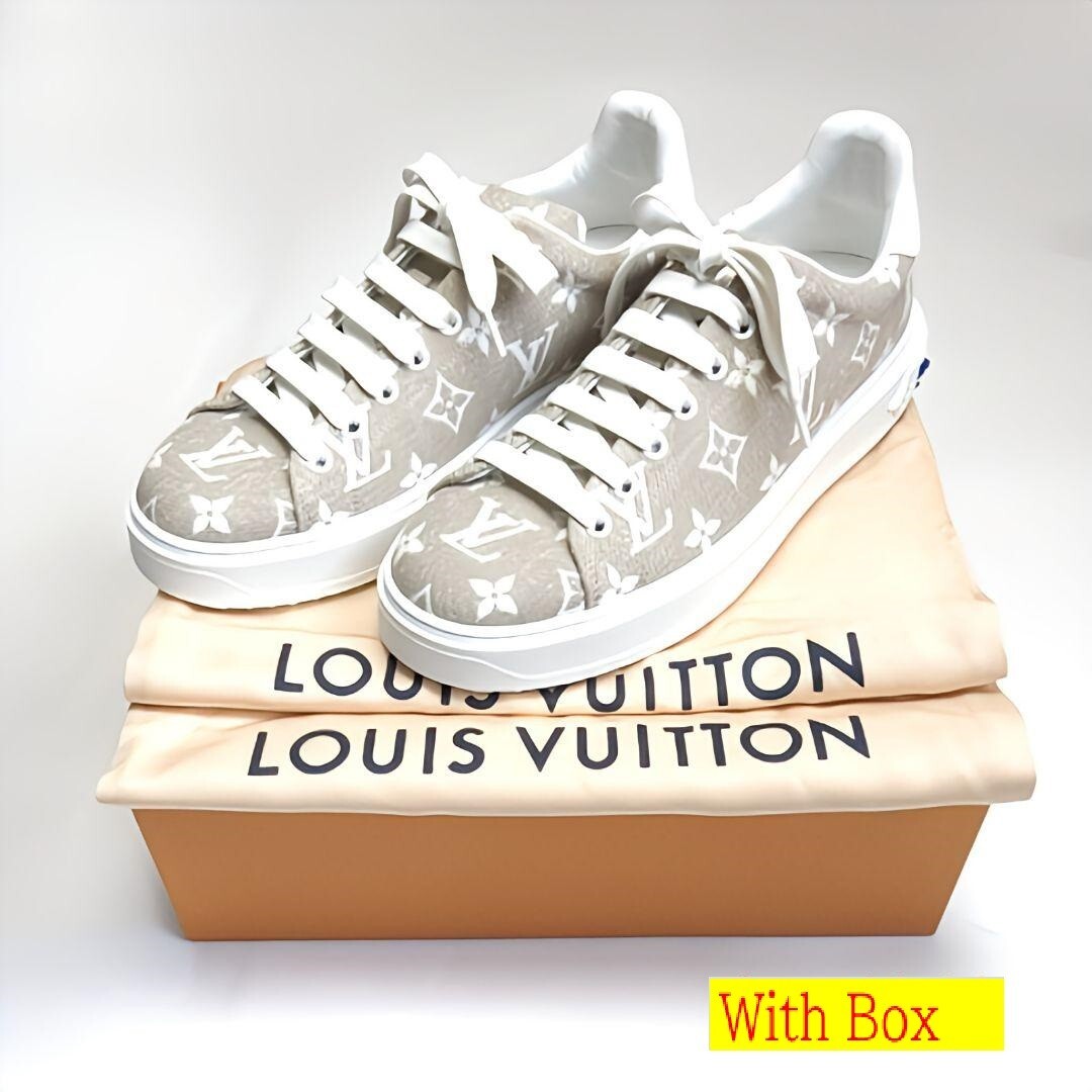 Authentic Louis Vuitton Timeout Line Sneakers  si… - image 9