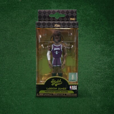 LeBron James Los Angeles Lakers NBA Funko Pop! Gold 5-Inch Vinyl Figure 