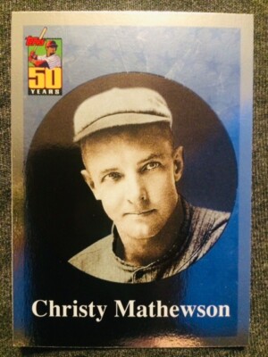 2001 Topps Christy Mathewson Before There Was Topps Insert Card Mint Condition 