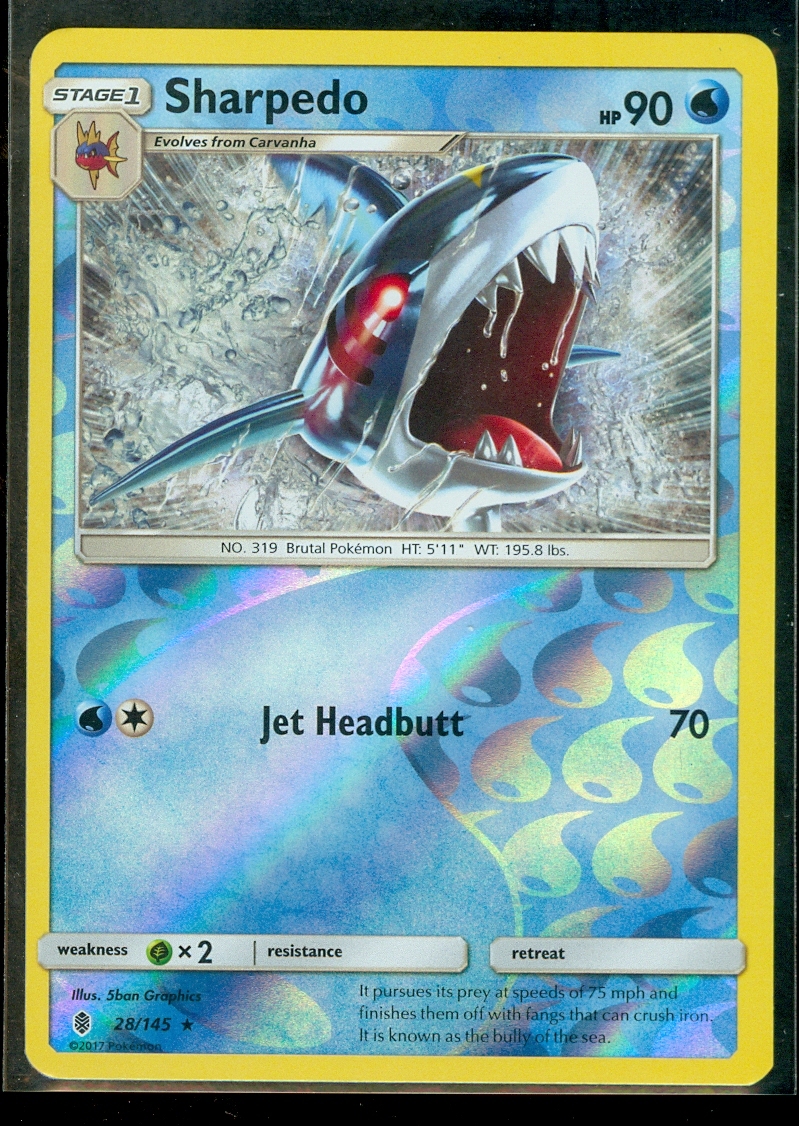 sharkpedo pokemon shiny card Sharpedo (ex16-38) Pokmon Sharpedo EX -Single Card -