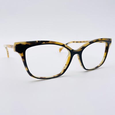 FACE A FACE Brille SCHWARZ CATS EYE Brillengestell MOD: SHISO 1 COL.2135