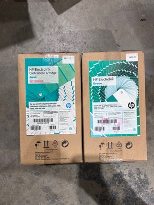 HP Indigo Electroink Green Kalibrier- und Tintenpatronen Digitaldruckmaschine