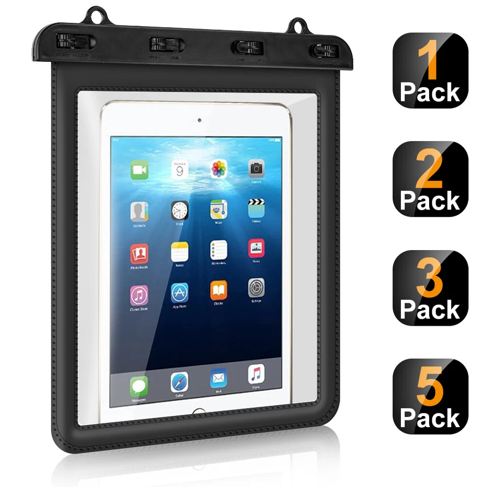 Thin Waterproof Case, Dry Bag Pouch for iPad Mini 2019/4/3/2, Samsung Tab 5/4/3 - Image 2 of 4