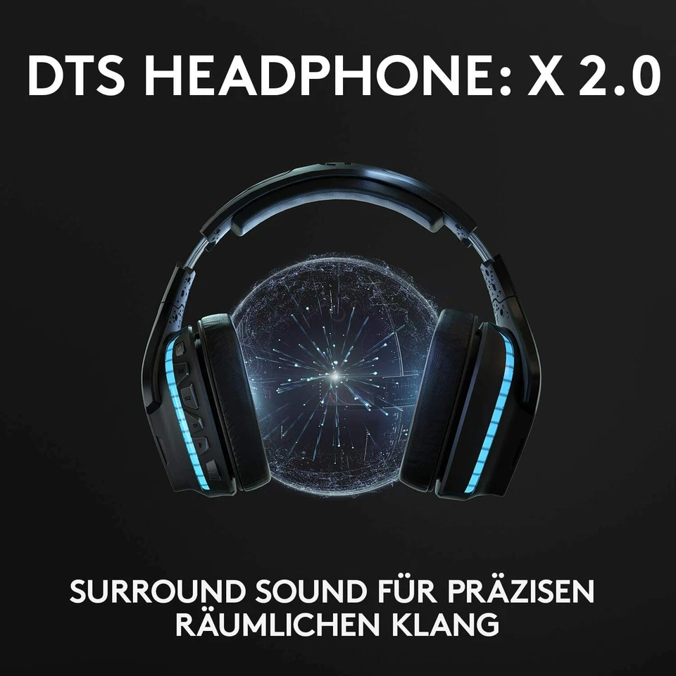 Logitech G935 kabelloses Gaming-Headset mit LIGHTSYNC RGB OHNE USB-Empfänger! - Bild 3 von 4