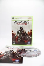 Refurbished Xbox 360 Assassin's Creed II 2 Complete CIB Excellent Mint Disc