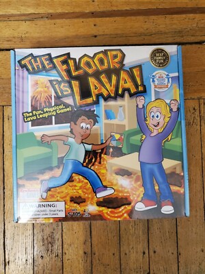 The Floor is Lava! By Endless Games 2-6 Players Ages 5+ Family