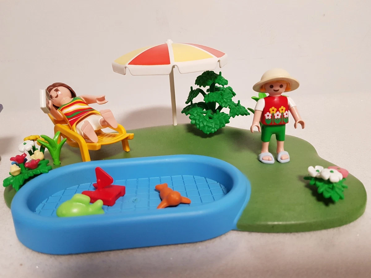 Playmobil Compact Pool Set + Additional Accessories - #33