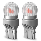 2 PCS 7443 7444 7440 7441 LED Bulb Brake Stop Light Lamp Red Super Bright AUXITO