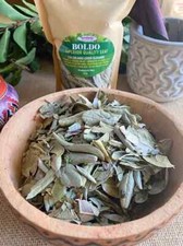 Hoja de té de hierbas naturales aromáticas Boldo 150 g producto de Perú Au Seller