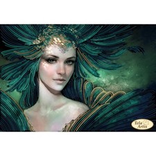 Bead Embroidery Kit Nereida DIY Bead needlepoint Beadwork Tela Artis