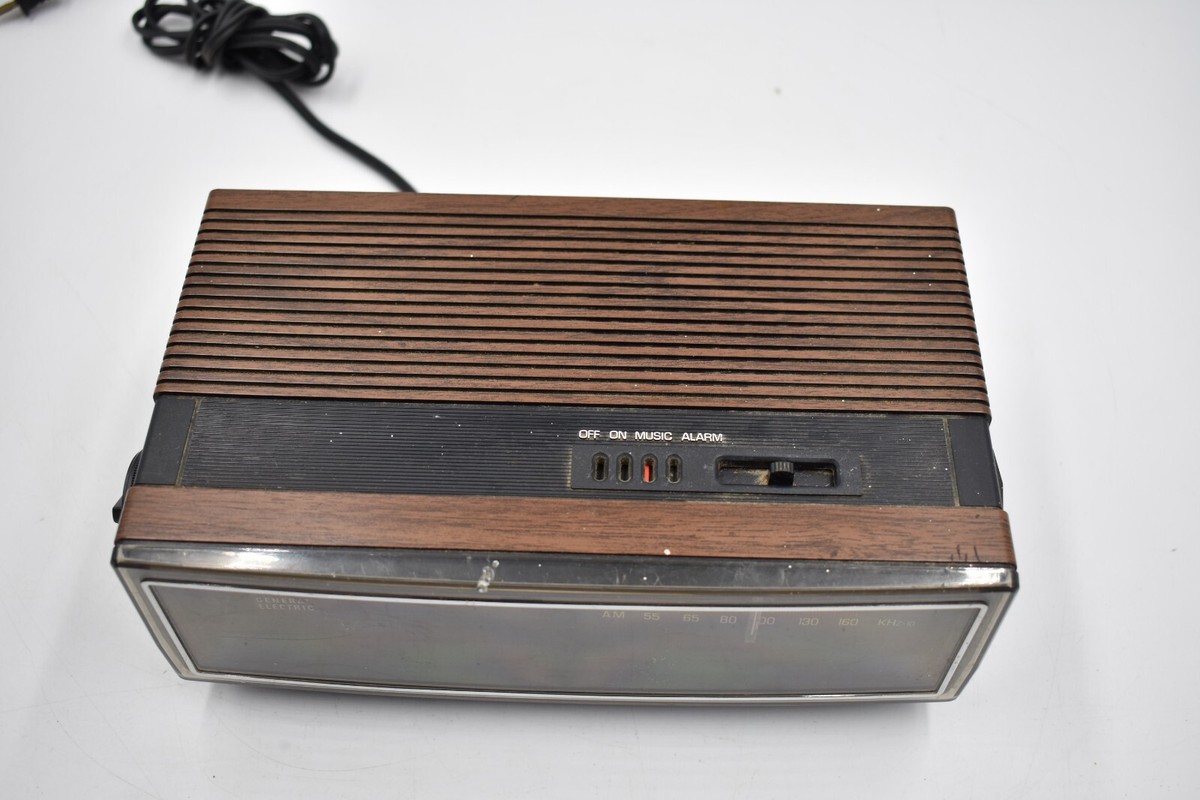 GE General Electric Flip Number Clock Radio PLEASE READ | eBay