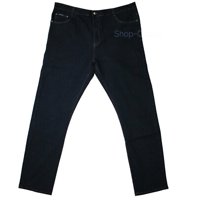 Jeans Pantaloni Uomo Jeans Uomo Taglie Forti Vita Alta Classico