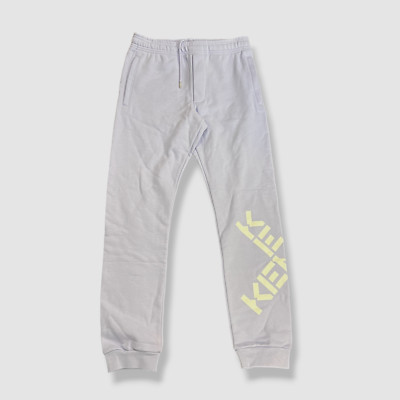 $285 KENZO Men's Purple Classic K Logo Sport Jogging Sweatpants Size S