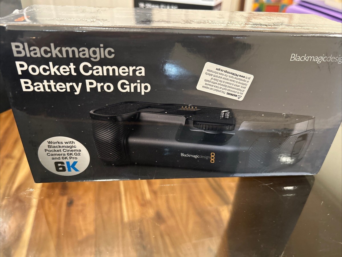 Blackmagic Design Pocket Cinema Camera Battery Pro Grip