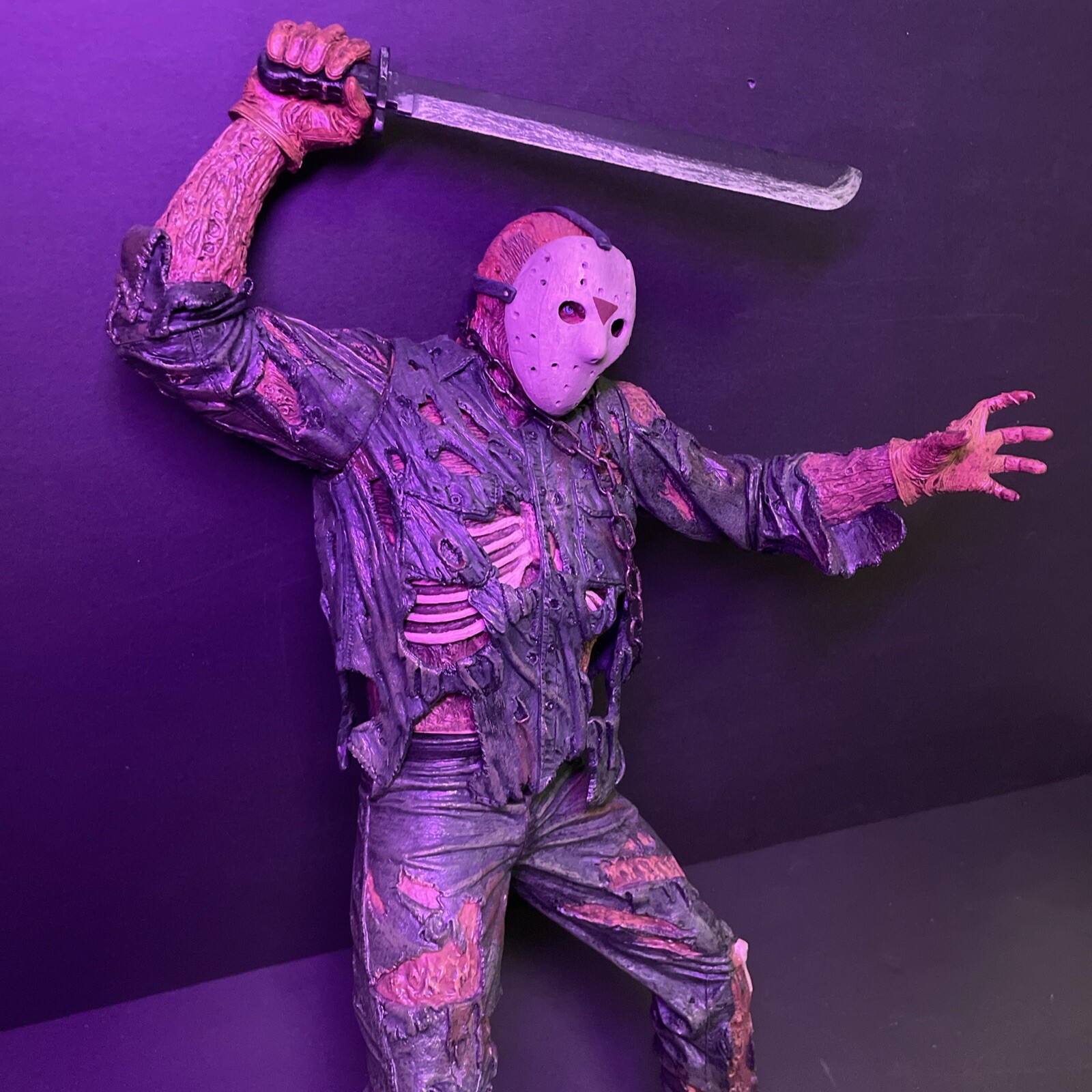 Jason Items 18 Inch Jason Voorhees Friday The 13th Part 7 NECA Figure (No box) | eBay