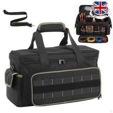 17 Inch Heavy Duty Tool Bags 28 Pockets Waterproof Multi-Pocket Storage Organize
