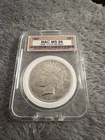 1927 Peace Dollar Graded NAC MS66