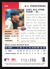 AJ pierzynski 在棒球集换卡| eBay