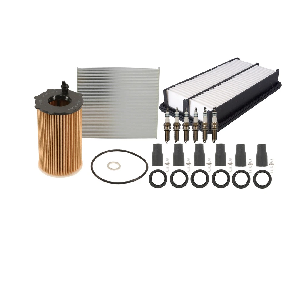 Kit de afinación Denso NGK 6 bujías y botas Kit para Kia Sedona EX LX 3,5 L V6 GAS Foto 2 de 2