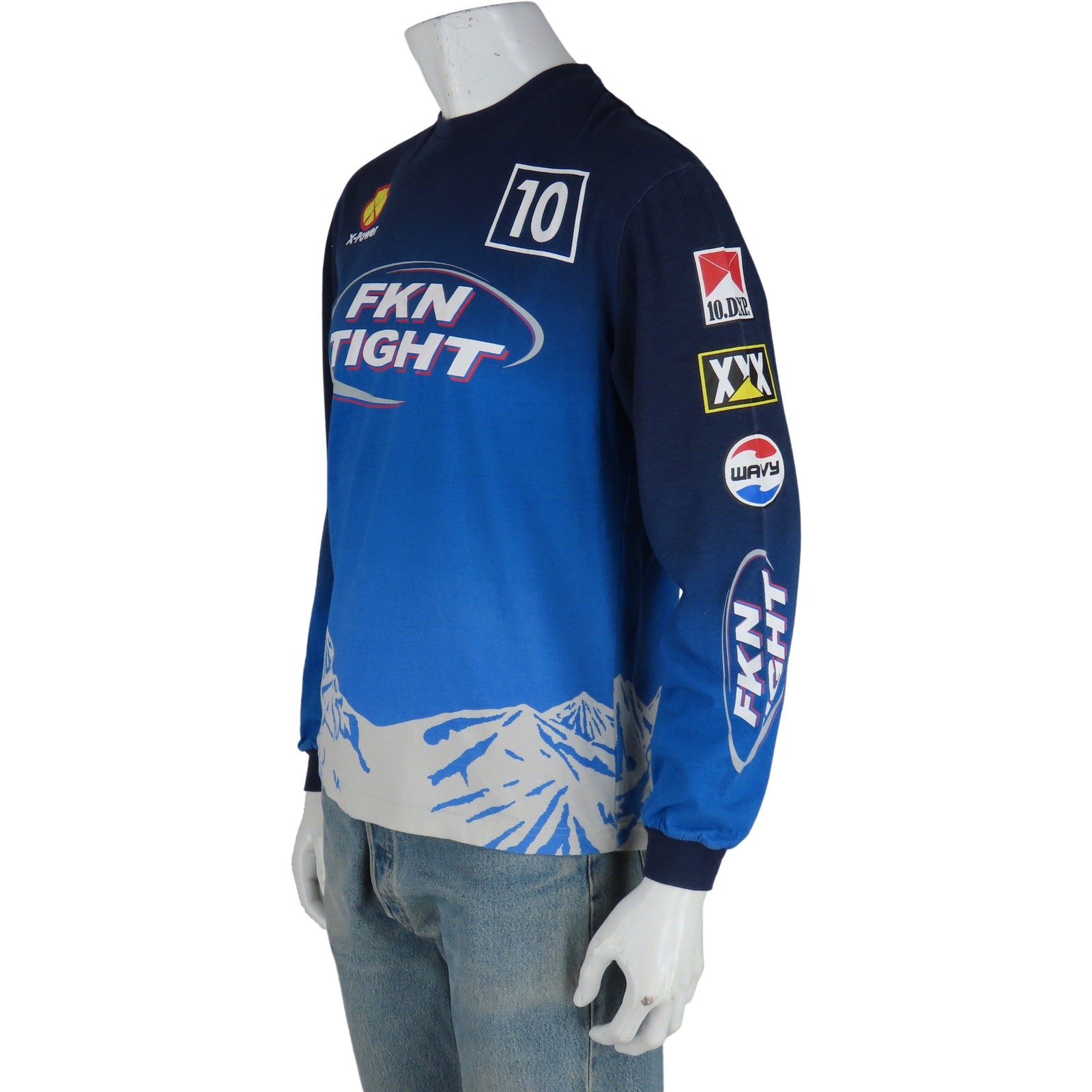 10 Deep Fkn Tight NASCAR Coors Light Racing Streetwear Tee T-Shirt S