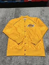 Mitchell Ness Los Angeles Lakers Men's Jacket Size Large