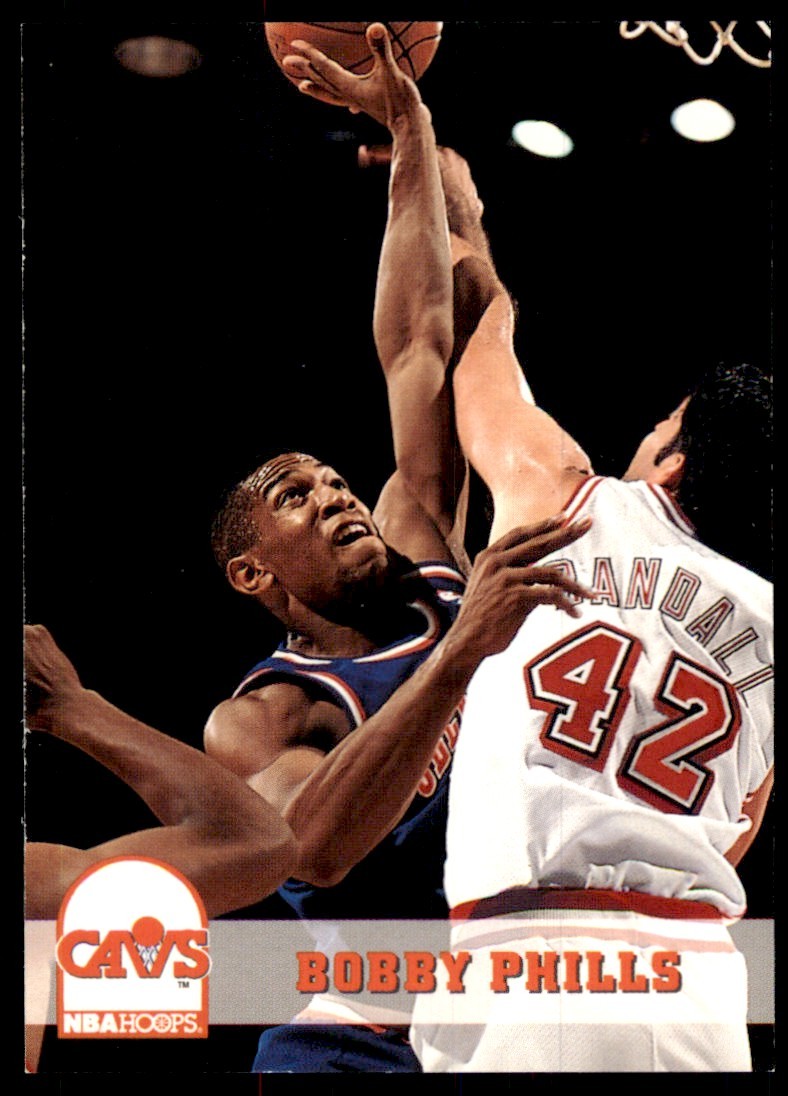 1993-94 Hoops Bobby Phills Basketball Cards #319