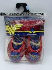 AMSCAN Childrens Girls Wonder Woman Costume Slipper Shoes