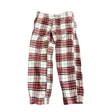 Vintage Y2K Abercrombie  Fitch Plaid Lounge Pants size Small Preppy PJs