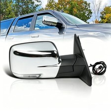 Rightpassenger Side Mirror For 2013-2018 Ram 1500 Power Fold Heated Led Signal