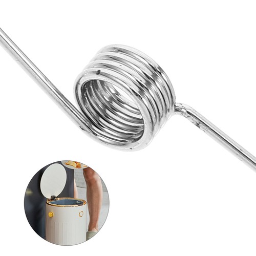 10 Pcs Press Switch Trash Can Bucket Lid Torsional Spring Universal Replace - Picture 10 of 12