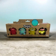 NEW Fuggler Funny Ugly Monster Collectible Figures 4 Pack Stocking Stuffer