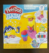 Play-Doh Bath Moldable Soap Sweet Shop Bath Factory Toy 22 Pieces Ages 3