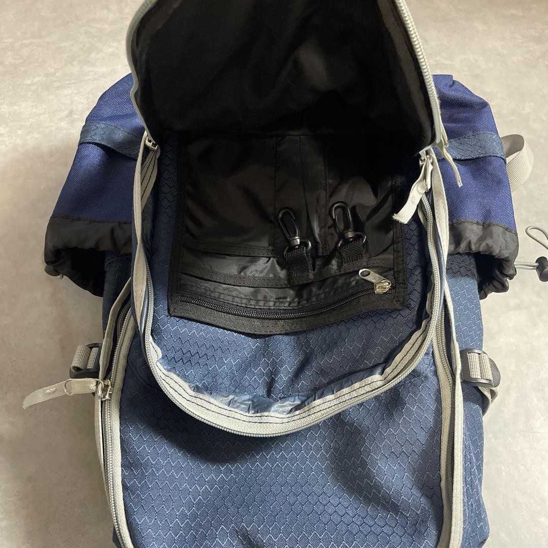 【90s】紺タグOLD Stussy Backpack Stussy 90S Navy Tag Backpack With Fraying Blue Black 24 | eBay
