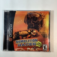 Demolition Racer No Exit (Sega Dreamcast, 2000) Complete CIB Tested & Working