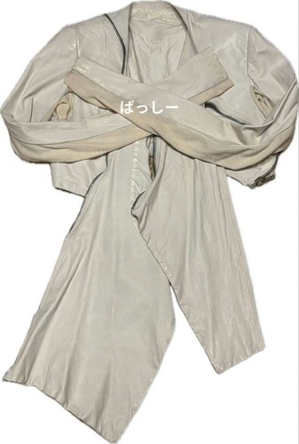 Rick Owens, Rick Owens Giacca di Pelle Vintage M Deformata, Elegante, Capispalla Donna di JP