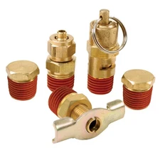 Air Locker 5 Pc.Tank Fittings Kit (with 1/4" NPT M to 1/8" BSP F Adapter) (Fo...