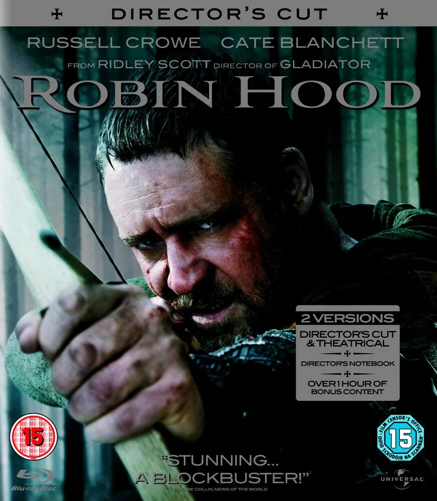 Robin Hood (2010) Directors Cut Blu-Ray