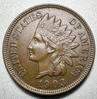 1903  INDIAN CENT  AU  #2244