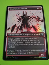 Magic The Gathering Phyrexia All Will Be One Urabrask's Anointer Showcase Foil