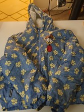 Kids Members Only Puffer Jacket Garfield And Odi Size Xl