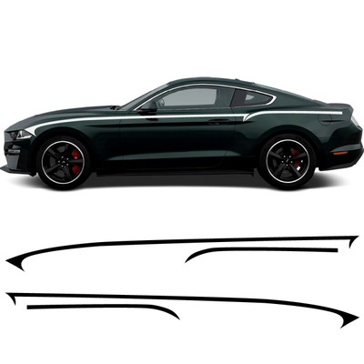 Pegatinas franja lateral Speed Arrow compatible con Ford Mustang
