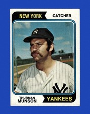1974 Topps Set-Break #340 Thurman Munson VG-VGEX *GMCARDS*
